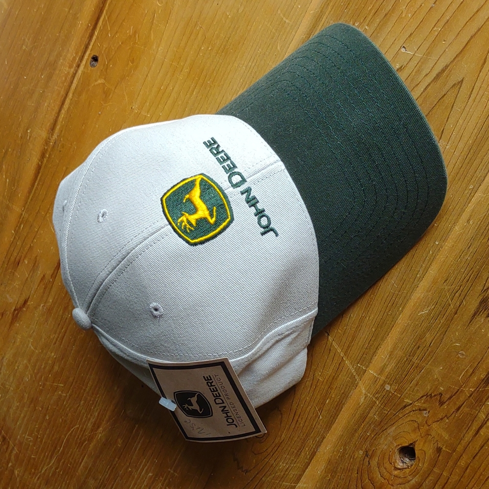 John Deere Cotton Ball Cap